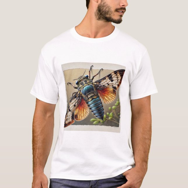 Camiseta Anoploderomorpha Insect 020924IREF229 - Watercolor (Anverso)
