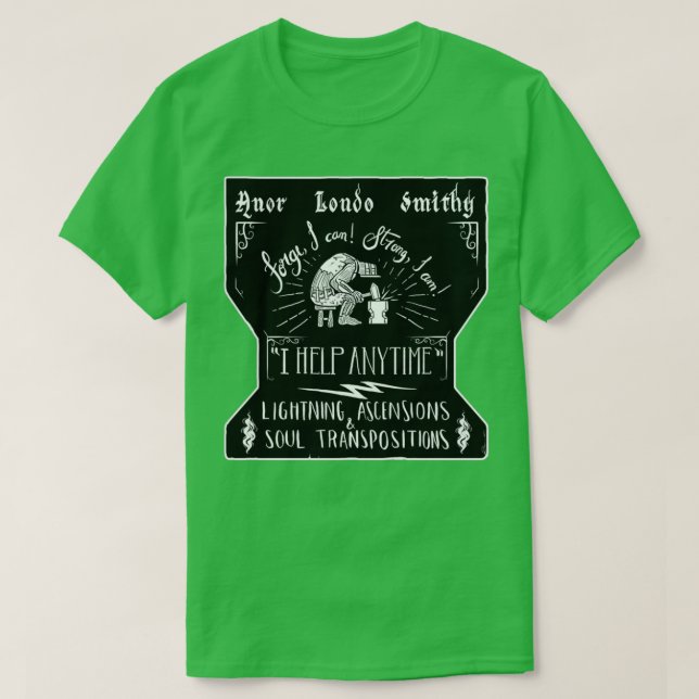 Camiseta Anor Londo Smithy T (Diseño del anverso)