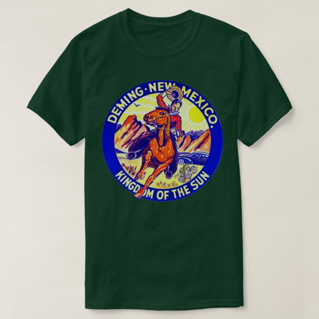 Camiseta Años 1940 Deming Nuevo México (Diseño del anverso)