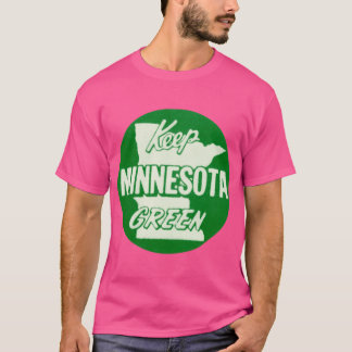 Camiseta Años 1960 Conservar Minnesota Green