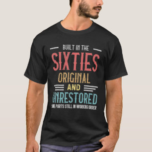 Camiseta Años 60 Construido En Los Sesenta Original No Rest