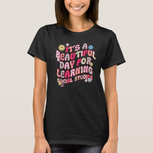 Camiseta Años 70: Es un bello día para aprender ciencias so