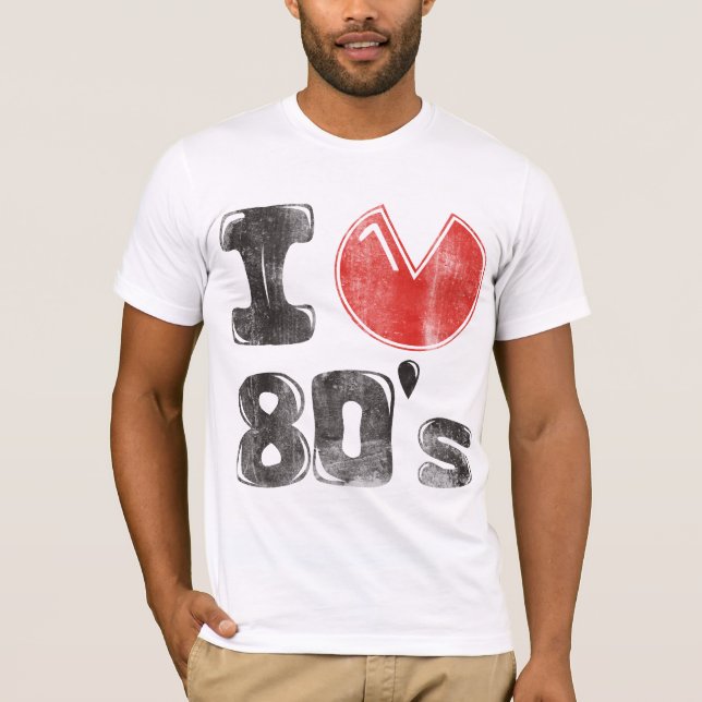 Camiseta años 80 apenados (Anverso)