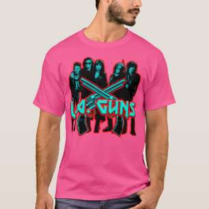 Camiseta Años 80: Las armas Metalizado de La Glam