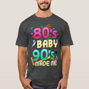 Camiseta Años 80 y 90 Aniversario de la Fiesta de los ochen