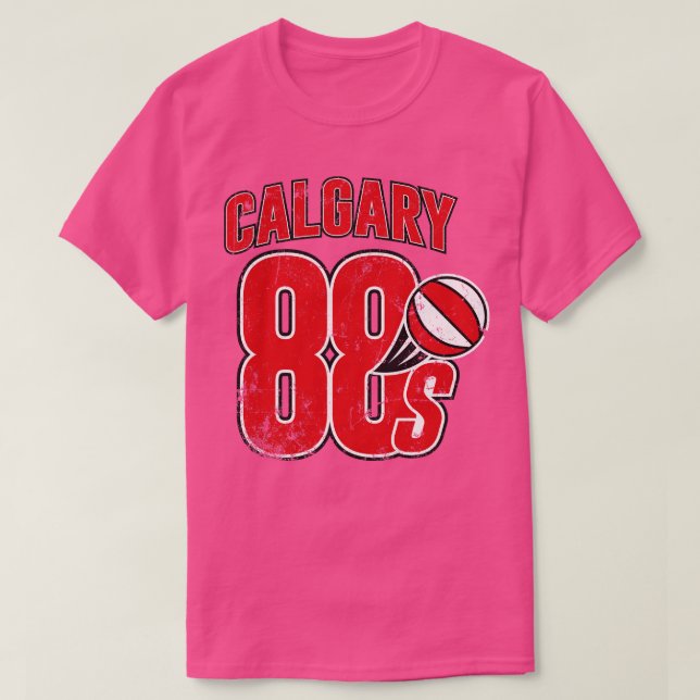 Camiseta Años 88 de Calgary (Diseño del anverso)