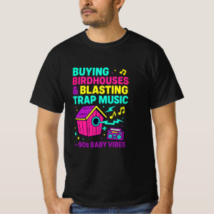 Camiseta Años 90 Baby Birdhouse Vibes Tee