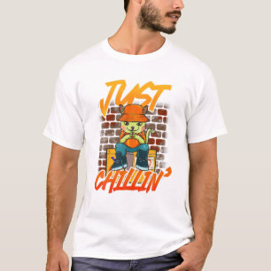 Camiseta Años 90 Diciendo Que Solo Chillin Tiene Noveciento