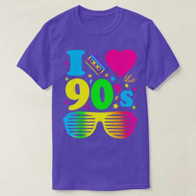 Camiseta Años 90 I Corazón de los noventa (Diseño del anverso)