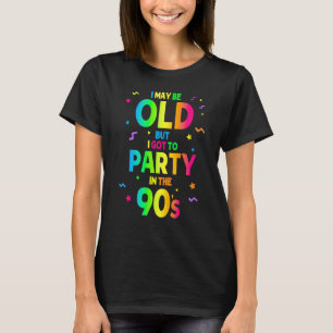 Camiseta Años 90 para las mujeres Rave Outfit y Vestido Fan