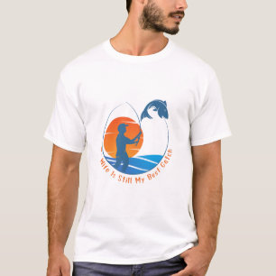 Camiseta Años De Pescar A Mi Esposa Sigue Siendo Mi Mejor P
