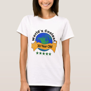 Camiseta Años más frescos del mundo los 30
