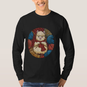 Camiseta Años más largos de Alpaca y punto de contacto con 