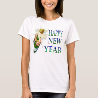 Camiseta Años Nuevos de Champán
