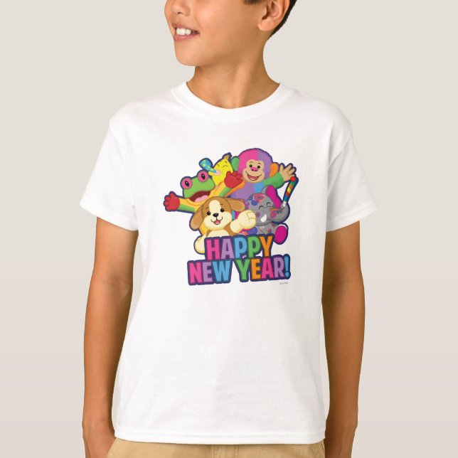 Camiseta Años Nuevos de globos 2 (Anverso)