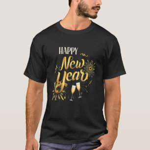 Camiseta Años nuevos suministros para Fiestas Noche 2023 Fe