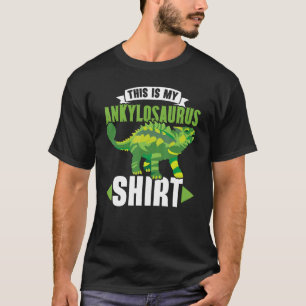 Camiseta Anquilosauro Futuro Paleontólogo Dinosaurio
