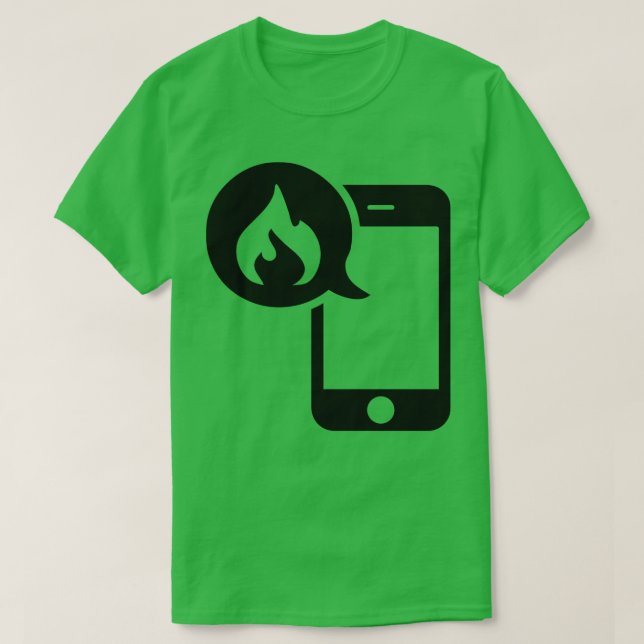 Camiseta Anruf Feuer (Diseño del anverso)
