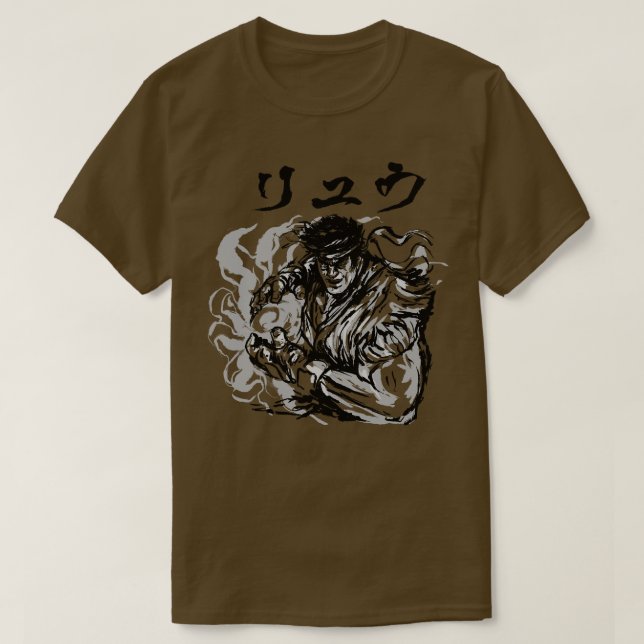Camiseta Ansatsuken Warrior (Diseño del anverso)
