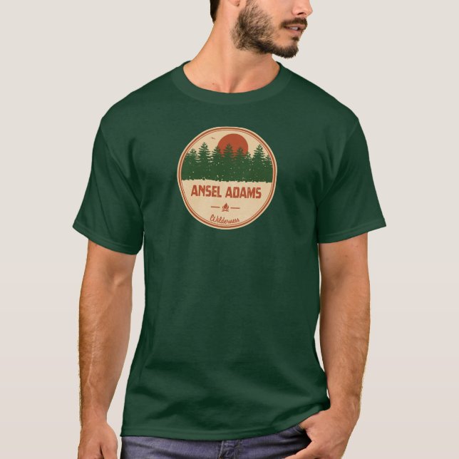 Camiseta Ansel Adams Wilderness California (Anverso)