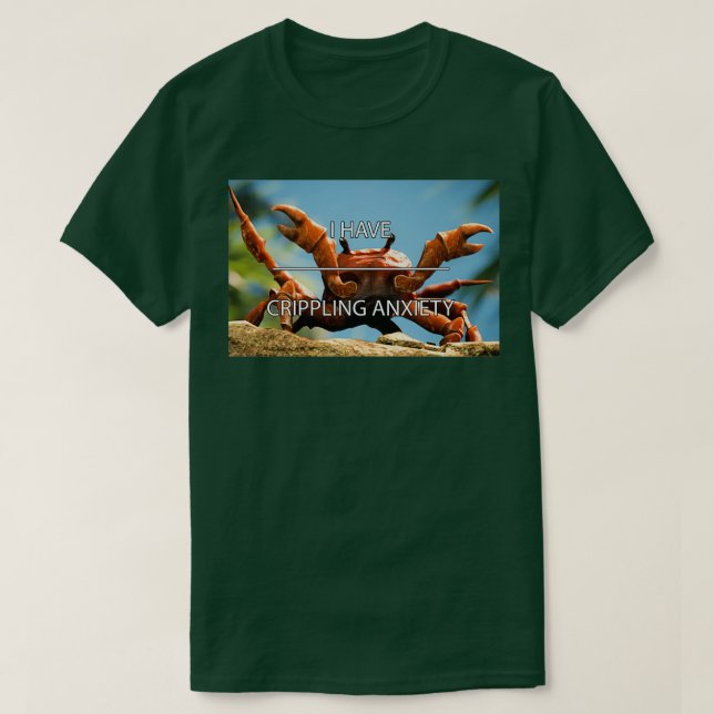 Camiseta Ansiedad agobiante Crab Rave Classic TShirt (Diseño del anverso)