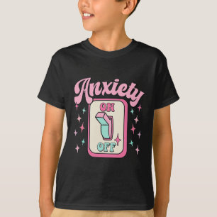 Camiseta Ansiedad Al Apagarse Diversión Concienciación Sobr
