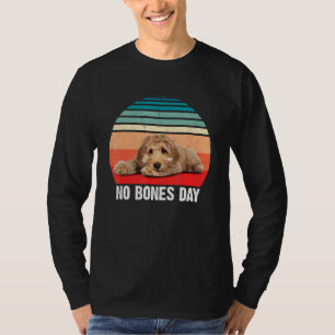Camiseta Ansiedad De Goldendoodle Día De Los Huesos Para El