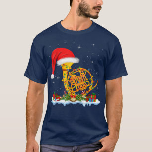 Camiseta Ansioso de la música del cuerno francés enciende a