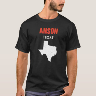 Camiseta Anson Texas USA State America Travel Texas
