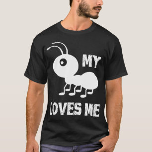 Camiseta Ant Amantes de mi tía me ama regalos familiares pa