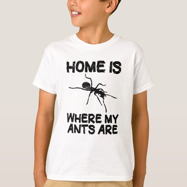 Camiseta Ant Farm Ants Manteniendo Insectos Graciosos Regal (Anverso)