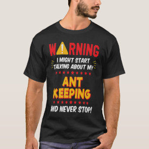 Camiseta Ant Manteniendo la Hormiga Manteniendo el Chiste G