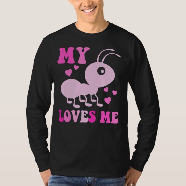 Camiseta Ant mi tía me ama familia por sobrina y sobrina (Anverso)