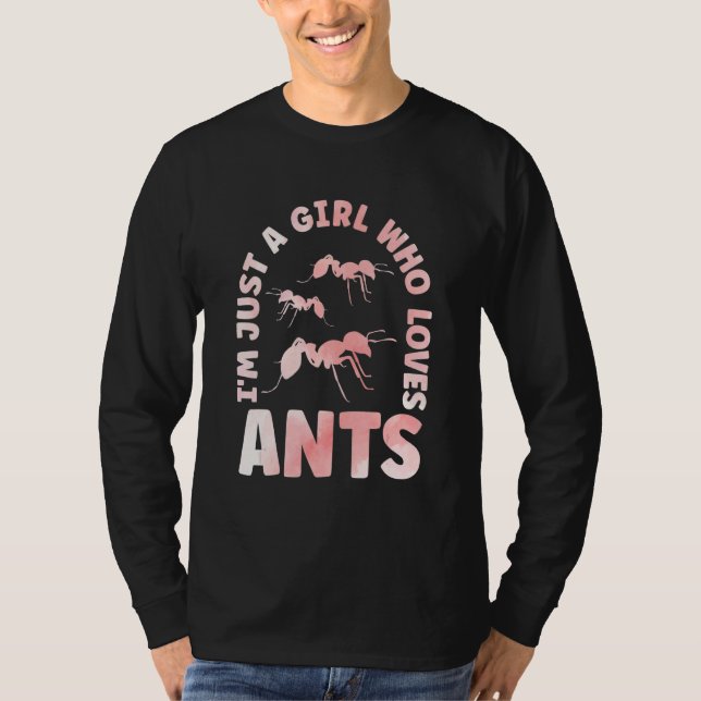Camiseta Ant Outfit for Ants Lovers Apparel for Women & Gir (Anverso)