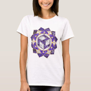Camiseta Antahkarana en Lotus Mandala- Amethyst and Pearl