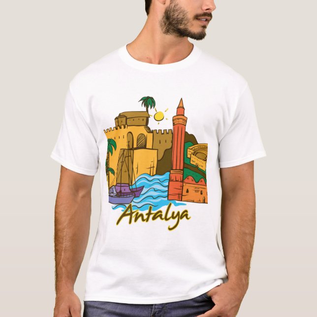 Camiseta Antalya Turkey (Anverso)