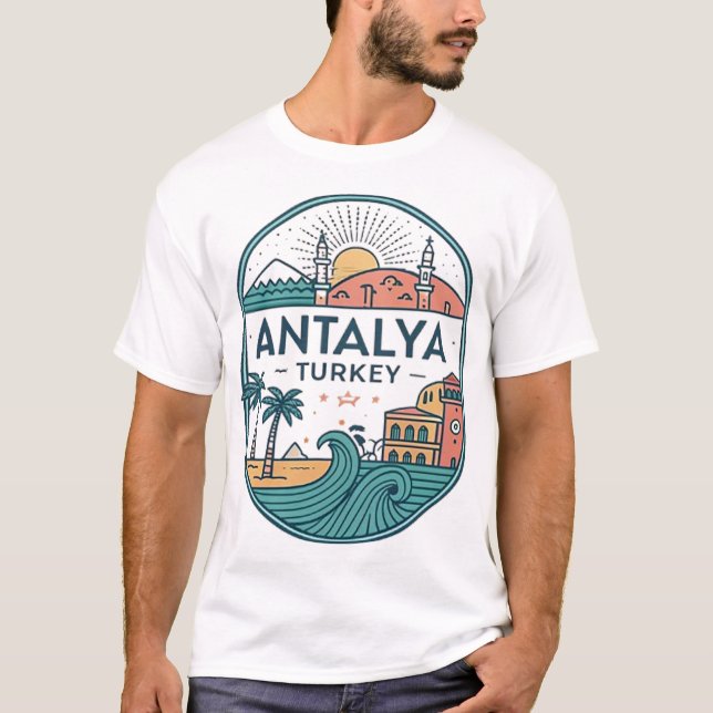 CAMISETA ANTALYA, TURQUÍA (Anverso)