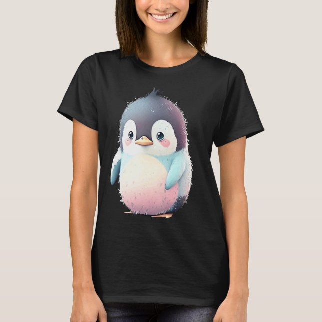 Camiseta Antarctica Penguin Fans Cute Penguin Animal (Anverso)
