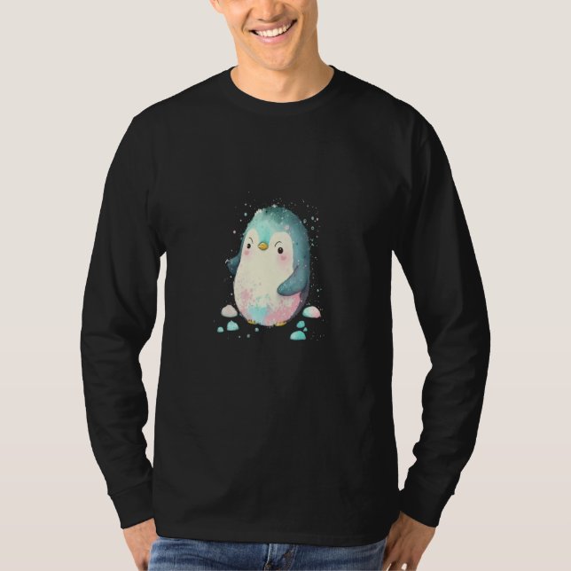 Camiseta Antarctica Penguin Fans Cute Penguin Animal  2 (Anverso)