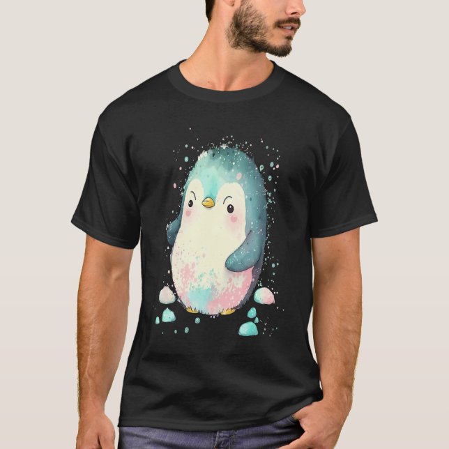 Camiseta Antarctica Penguin Fans Cute Penguin Animal   2 (Anverso)