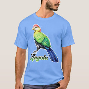 Camiseta Antártico de Touraco de Pauline Angola