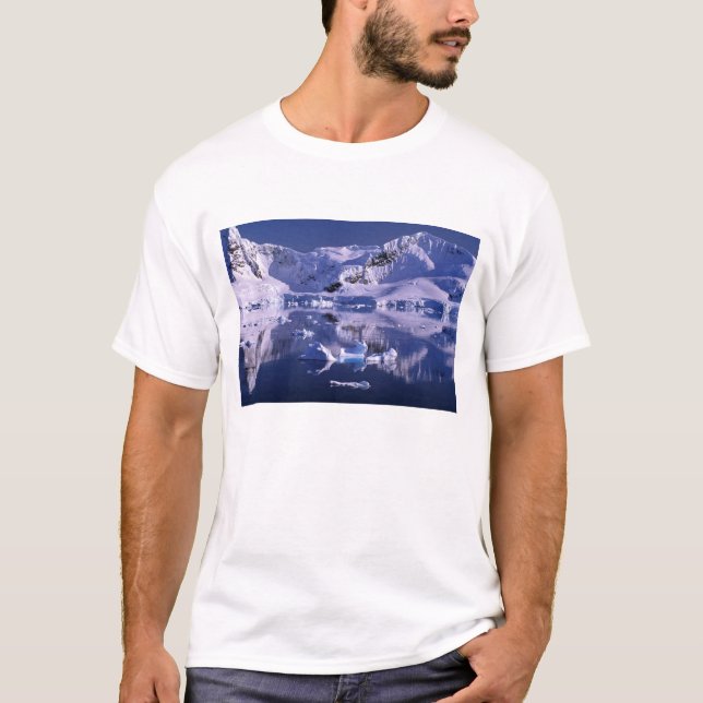 Camiseta Antártida, bahía de Paradise (Anverso)