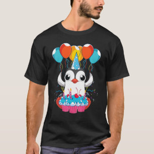 Camiseta Antártida Bird Birday Party Zoo Animal Cute P