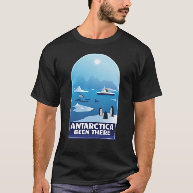 Camiseta Antártida El Hielo Antártico Vacante Antártida (Anverso)
