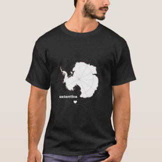 Camiseta Antártida La Latitud Y La Longitud