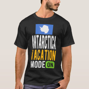 Camiseta Antártida Souvenir Viajes Antártida Vacaciones Mod