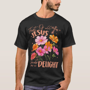 Camiseta Ante todo Jesús piensa que soy una delicia