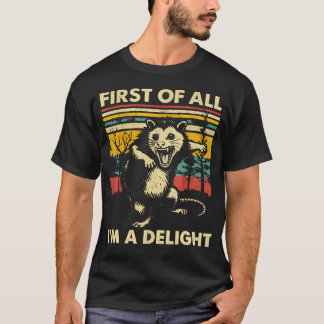 Camiseta Ante Todo Soy Un Delicioso Dicho Divertido Sarcást