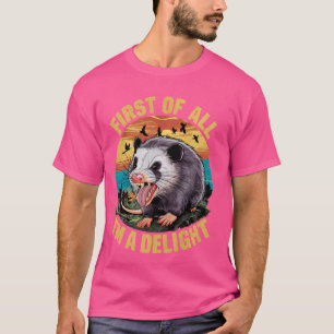 Camiseta Ante Todo Soy Un Delicioso Vintage Sarcástico Enoj