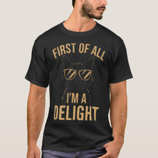 Camiseta Ante Todo Soy Un Delight Divertido Sarcástico